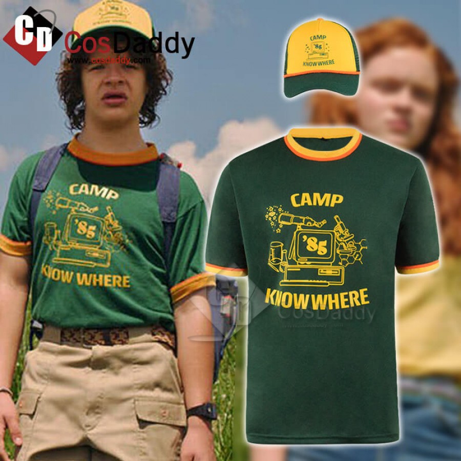 Camp Know Where Dustin Stranger Things Vinyl Sticker